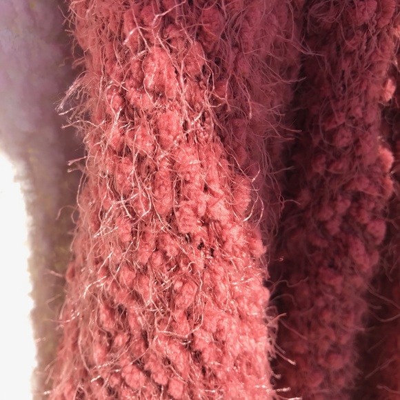 Love Rose Soft Textured Cardigan Sweater - Picture 3 of 3